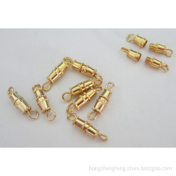 Factory Supply Metal Necklace Screw Clasp